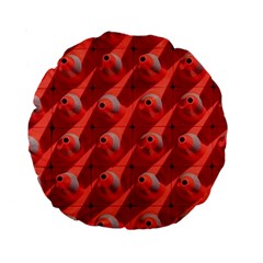 Sculpture-art-traffic-cones-plastic Standard 15  Premium Round Cushions by Jancukart