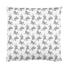 Robot Dog Drawing Motif Pattern Standard Cushion Case (one Side) by dflcprintsclothing