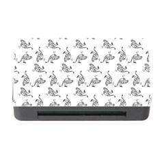 Robot Dog Drawing Motif Pattern Memory Card Reader With Cf by dflcprintsclothing