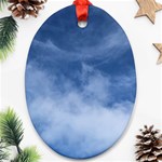 Sky Wishes  Oval Ornament (Two Sides) Front