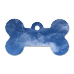 Sky Wishes  Dog Tag Bone (One Side)