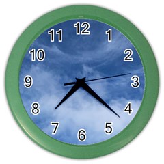 Sky Wishes  Color Wall Clock by HoneySuckleDesign