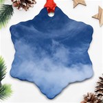 Sky Wishes  Snowflake Ornament (Two Sides) Front