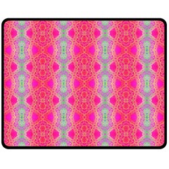 Devine Connection Double Sided Fleece Blanket (medium)  by Thespacecampers