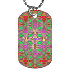 Rippled Magic Dog Tag (one Side) by Thespacecampers