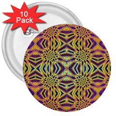 Abundant Joy 3  Buttons (10 Pack)  by Thespacecampers