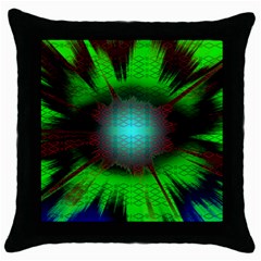 Eye To The Soul Throw Pillow Case (black) by Thespacecampers