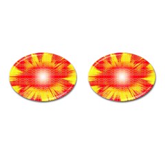 Soul To The Eye Cufflinks (oval) by Thespacecampers