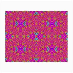 Pink Vacation Small Glasses Cloth (2 Sides) by Thespacecampers