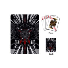 Abstract-artwork-art-fractal Playing Cards Single Design (mini)