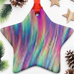 Rainbow Effect Cbdoilprincess  Ornament (star)