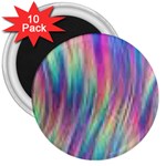 Rainbow Effect CBDOilPrincess  3  Magnets (10 pack)  Front