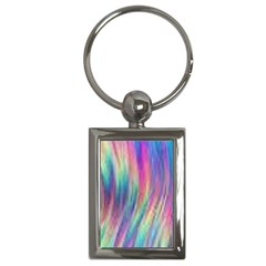 Rainbow Effect Cbdoilprincess  Key Chain (rectangle) by CBDOilPrincess1