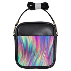 Rainbow Effect Cbdoilprincess  Girls Sling Bag by CBDOilPrincess1