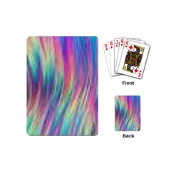 Rainbow Effect Cbdoilprincess  Playing Cards Single Design (mini)