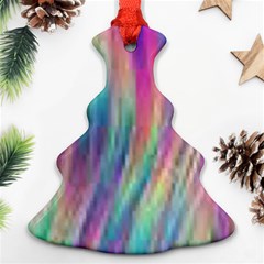 Rainbow Effect Cbdoilprincess  Ornament (christmas Tree) 