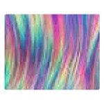 Rainbow Effect CBDOilPrincess  Double Sided Flano Blanket (Large)  Blanket Back