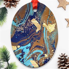 My Pour Cup Painting 5 Cbdoilprincess Ornament (oval)