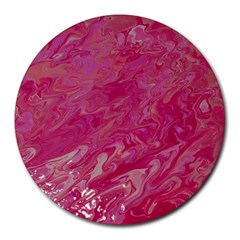 My Pour Cup Painting 1 Cbdoilprincess  Round Mousepads by CBDOilPrincess1