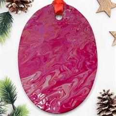 My Pour Cup Painting 1 Cbdoilprincess  Ornament (oval)