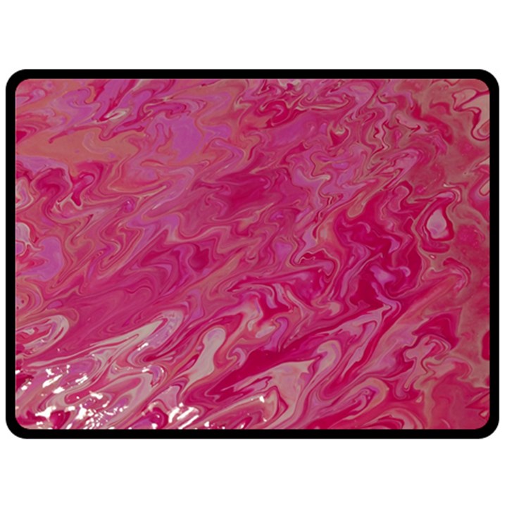 My Pour Cup Painting 1 CBDOilPrincess  Fleece Blanket (Large) 