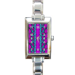 Snake Print Cbdoilprincess Rectangle Italian Charm Watch