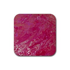 My Pour Cup Painting 2 Cbdoilprincess  Rubber Coaster (square) by CBDOilPrincess1