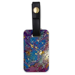 My Pour Cup Painting 7 1 Cbdoilprincess  Luggage Tag (one Side) by CBDOilPrincess1