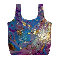 My Pour Cup Painting 7 1 Cbdoilprincess  Full Print Recycle Bag (l) by CBDOilPrincess1