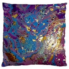 My Pour Cup Painting 7 1 Cbdoilprincess  Large Flano Cushion Case (two Sides) by CBDOilPrincess1