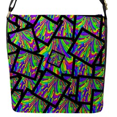 Vibrant Colors Cbdoilprincess Flap Closure Messenger Bag (s) by CBDOilPrincess1