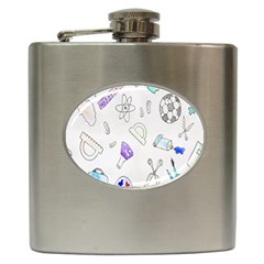 Hd-wallpaper-b 018 Hip Flask (6 Oz) by nate14shop