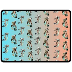 My Tomahawks Cbdoilprincess Fleece Blanket (large)  by CBDOilPrincess1