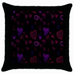 Hd-wallpaper-b 017 Throw Pillow Case (black) by nate14shop