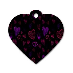 Hd-wallpaper-b 017 Dog Tag Heart (two Sides) by nate14shop