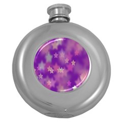 Hd-wallpaper-b 019 Round Hip Flask (5 Oz) by nate14shop