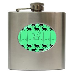 Hd-wallpaper-b 021 Hip Flask (6 Oz) by nate14shop