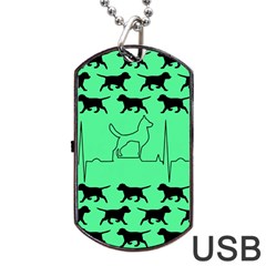 Hd-wallpaper-b 021 Dog Tag Usb Flash (one Side) by nate14shop