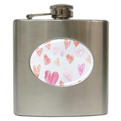 Hd-wallpaper-b 023 Hip Flask (6 Oz) by nate14shop