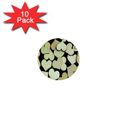 Heart-003 1  Mini Buttons (10 Pack)  by nate14shop