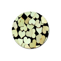 Heart-003 Magnet 3  (round) by nate14shop