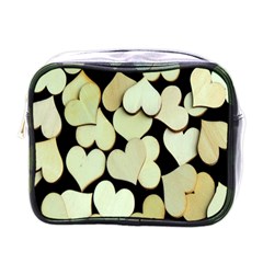 Heart-003 Mini Toiletries Bag (one Side) by nate14shop