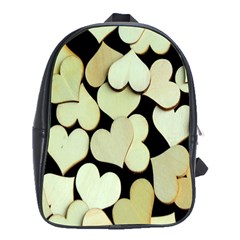 Heart-003 School Bag (xl) by nate14shop