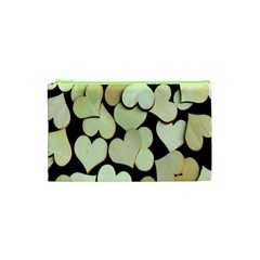 Heart-003 Cosmetic Bag (xs) by nate14shop