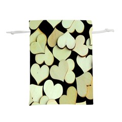 Heart-003 Lightweight Drawstring Pouch (s) by nate14shop