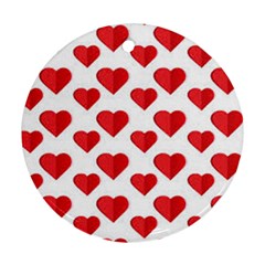 Heart-004 Ornament (round) by nate14shop