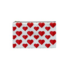 Heart-004 Cosmetic Bag (small) by nate14shop