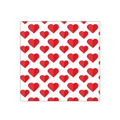 Heart-004 Satin Bandana Scarf 22  X 22 