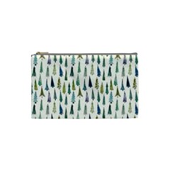 Christmas Tree Cosmetic Bag (small) by nate14shop