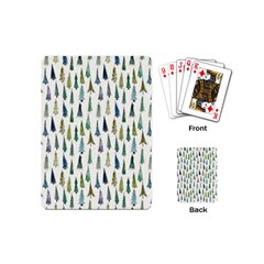 Christmas Tree Playing Cards Single Design (mini) by nate14shop